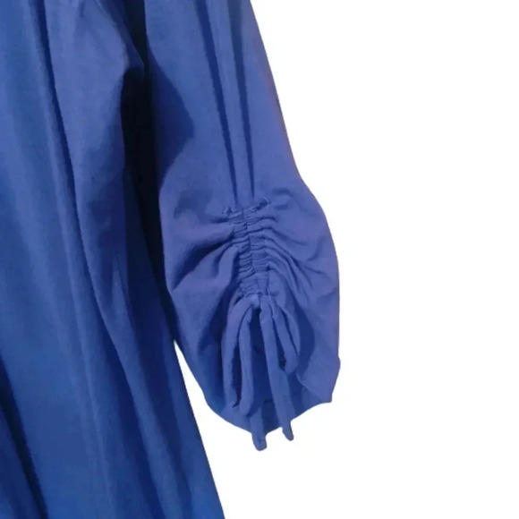 JM Collection Blue jacket - Picture 4 of 7